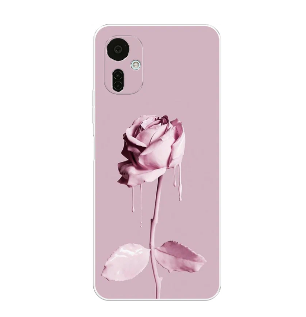 

Чехол Awog на Tecno Camon 19 Neo "Роза в краске", Разноцветный, 302350-8