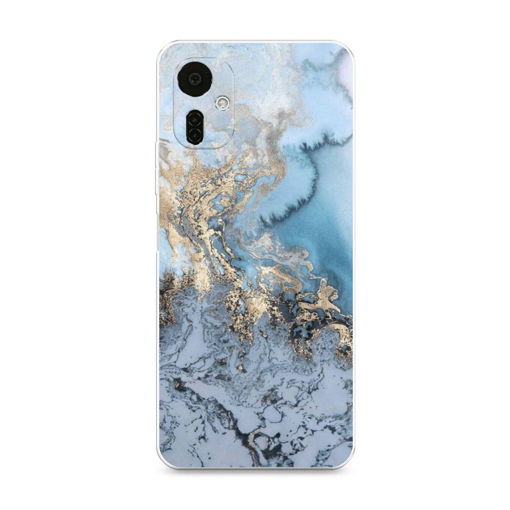 

Чехол Awog на Tecno Camon 19 Neo "Морозная лавина синяя", Разноцветный, 302350-3