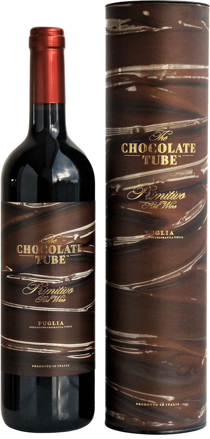 

Вино The Chocolate Tube Primitivo Puglia IGT Mare Magnum (gift box)