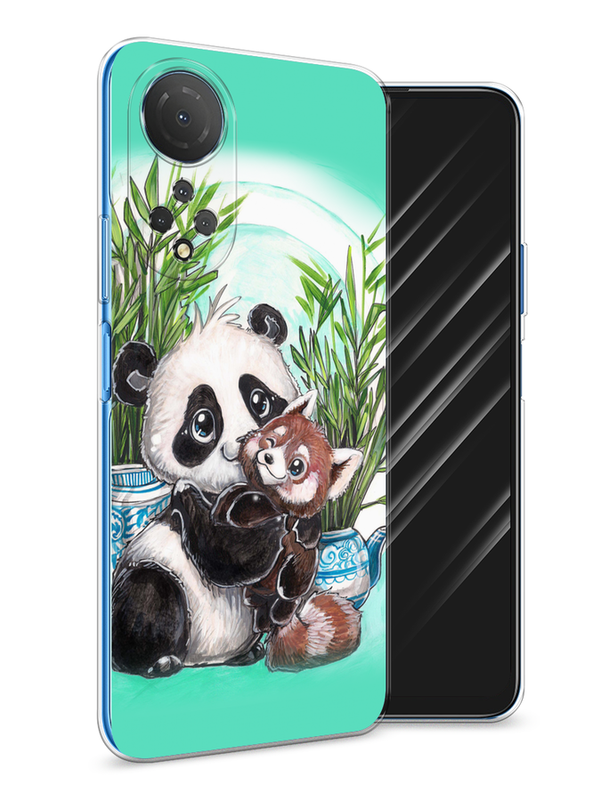 

Чехол Awog на Honor X7 2022 "Друзья зверята", Разноцветный, 6108850-2