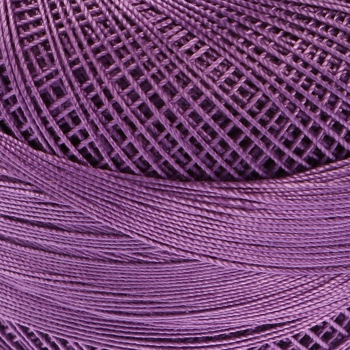 

Пряжа "Canarias" 100% мерсериз. хлопок 203м/20г (6309 сирень), Фиолетовый, Пряжа для вязания "Canarias"