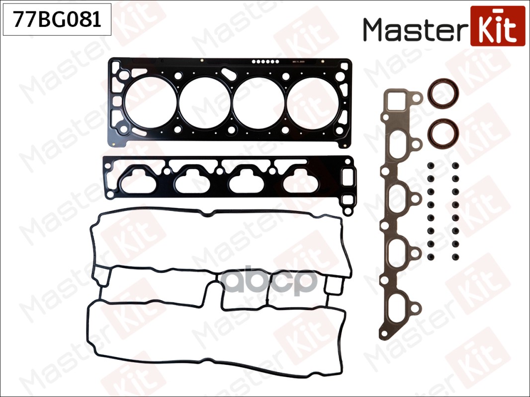 

Набор Прокладок Верхний Opel Astra G/H/Vectra B/C 1.8 X18xe1/Z18xe Masterkit 77bg081 Maste