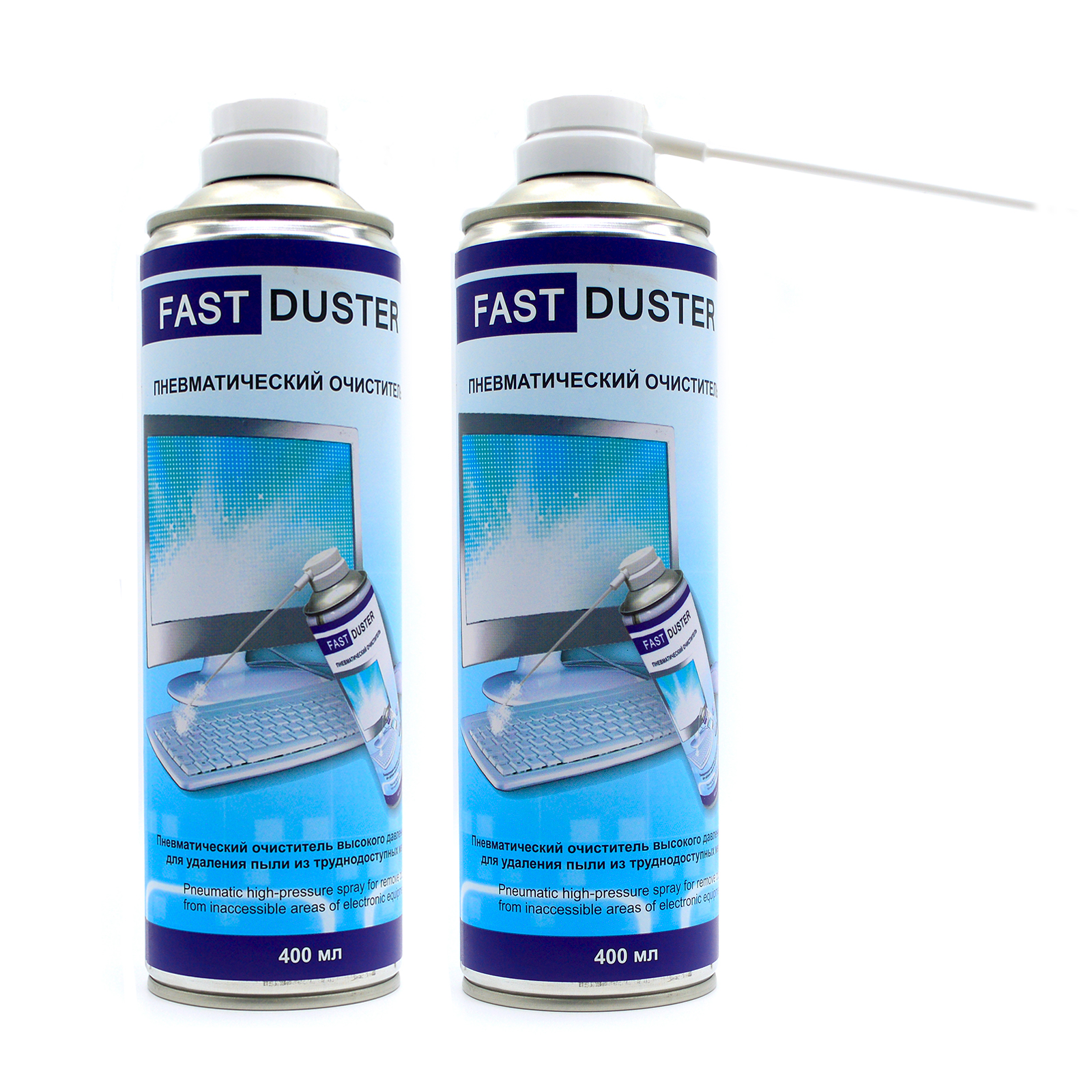 

Сжатый воздух 400 ml Fast Duster 2264 2шт