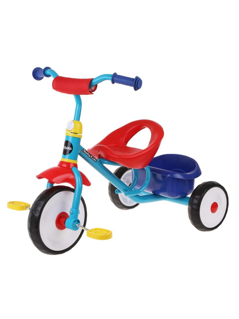 фото Велосипед moby kids лучик 3-хколесный красно/голубой 649083