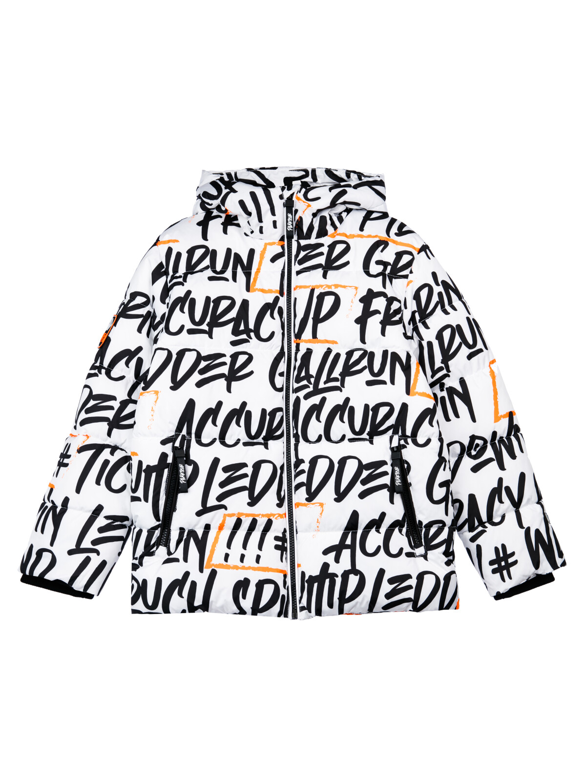 

Куртка детская PlayToday 12411059, белый,черный, 146, 12411059