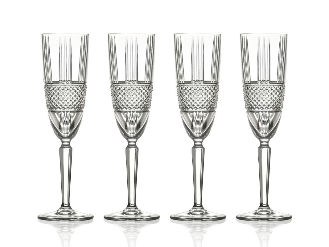 

Набор из 4 бокалов для шампанского Lyngby Glas Brillante, 190 мл, Lyngby Glas Champagne glass