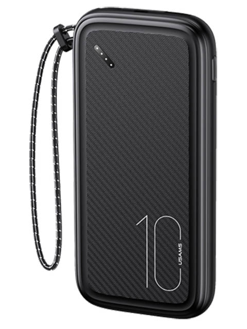 фото Внешний аккумулятор usams power bank us-cd150 pb56 10000mah black 10kcd15001