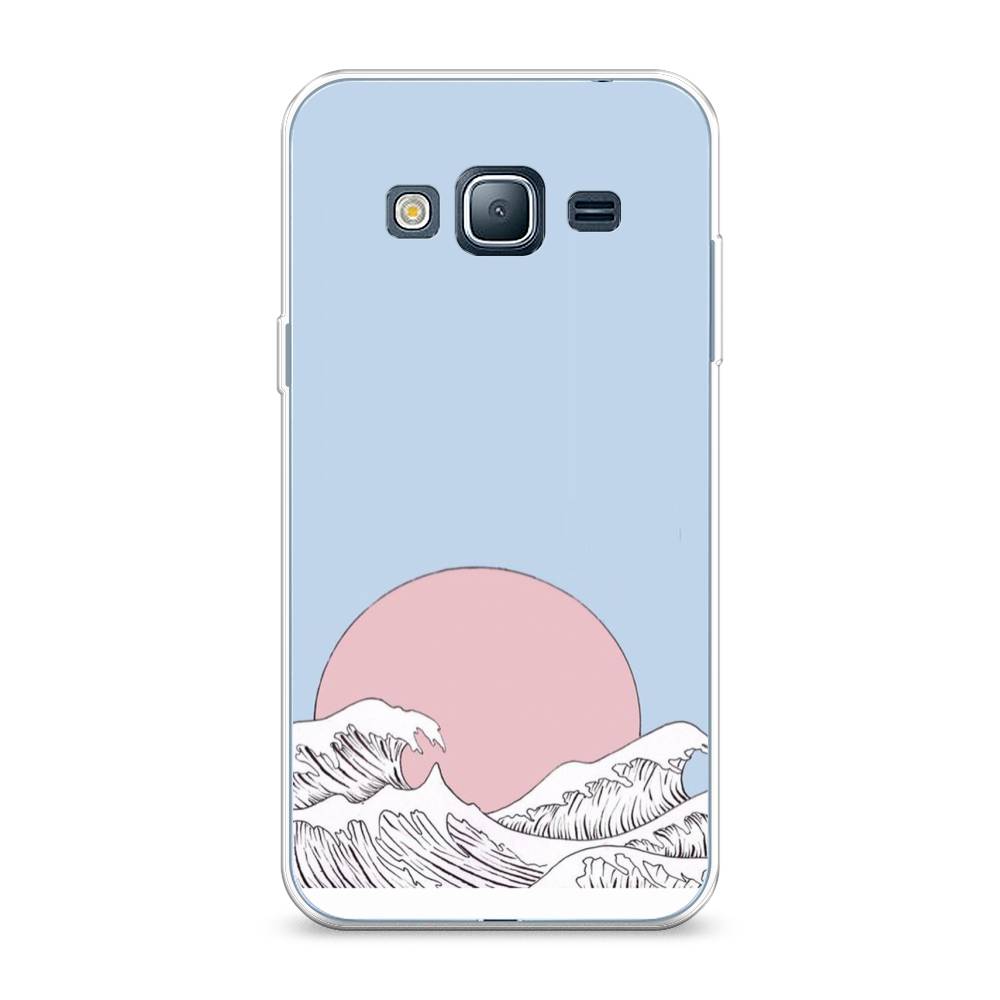 

Чехол Awog на Samsung Galaxy J3 2016 / Самсунг J3 2016 "Японское солнце", 22450-10