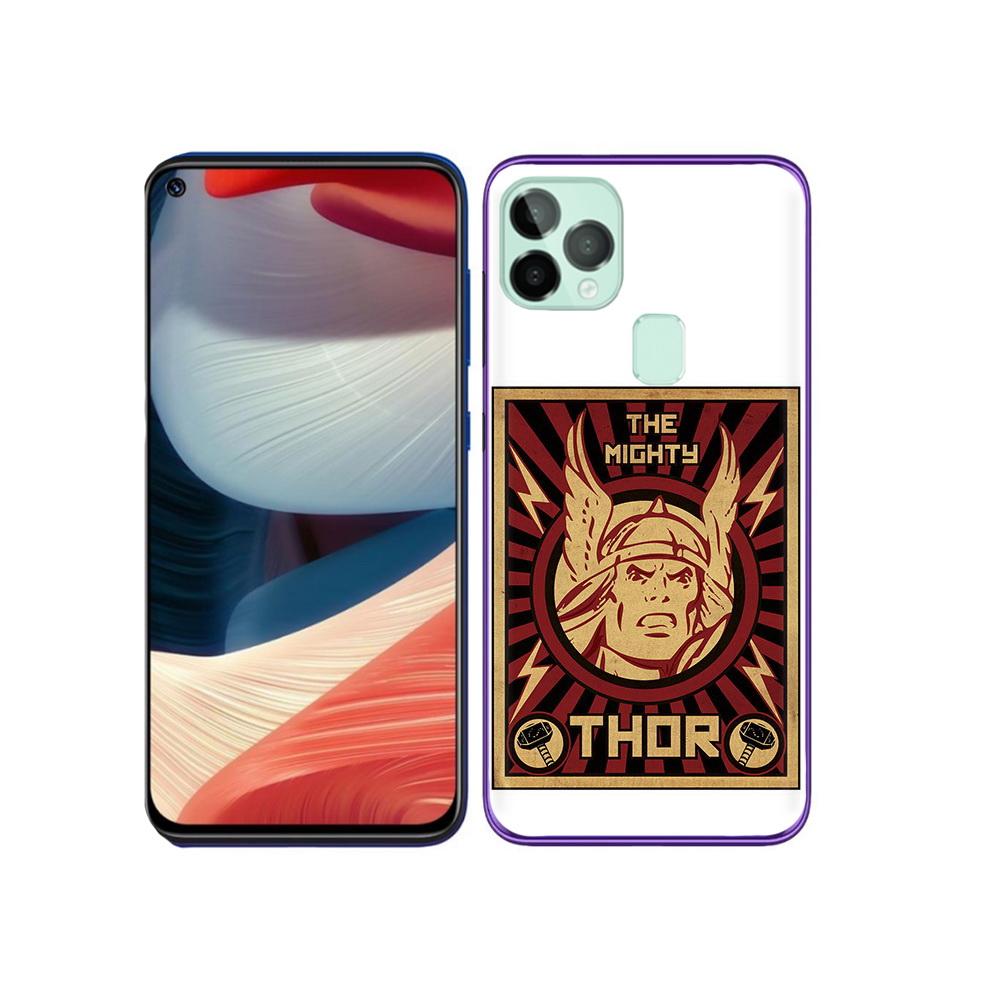 

Чехол MyPads Tocco для Oukitel C22 тор лицо, Прозрачный, Tocco