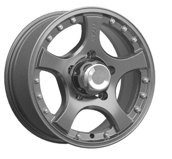 

Диск литой графит 7x16 5x139,7 ET20 DIA109,7 (Скад Титан), Титан