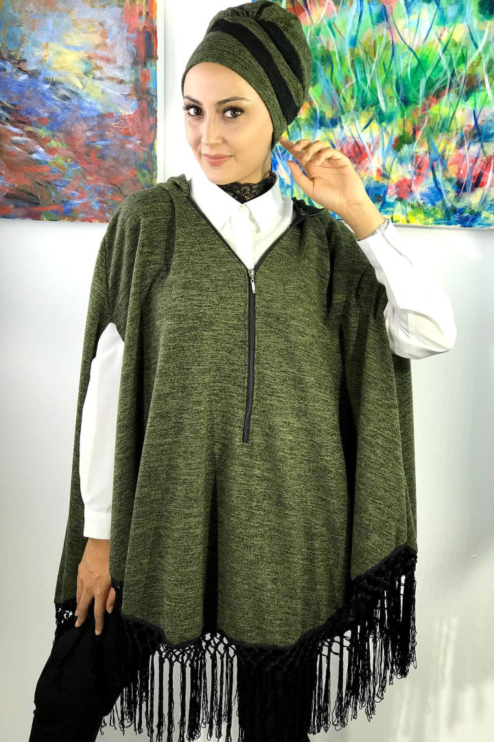 

Комплект женский Butik Ambar YSL-BN-PNC-BT-01 зеленый, FM-SP-PNC-BT-02