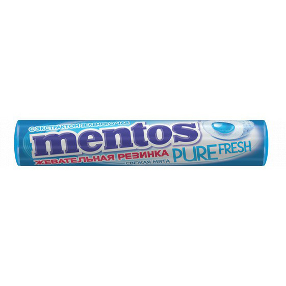 

Жевательная резинка Mentos Свежая мята 16 г