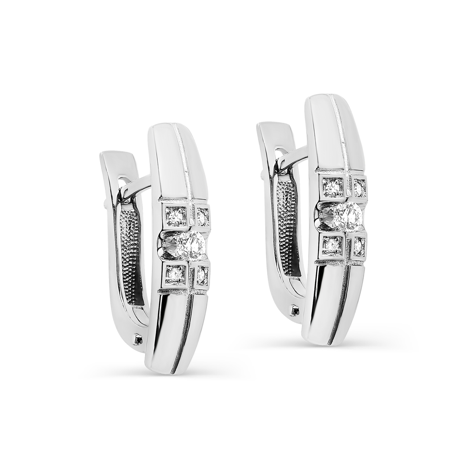 

Серьги из белого золота с бриллиантом Kabarovsky 12-11448-1000, 12-11448-1000