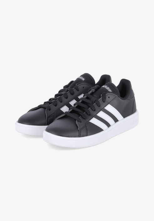 Кеды женские Adidas Originals Grand Court Base черные 42 EU (доставка из-за рубежа)