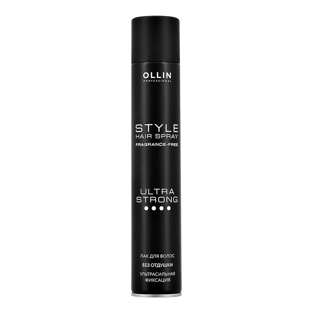 Лак Ollin Professional Style ультрасильной фиксации hair spray 500 мл