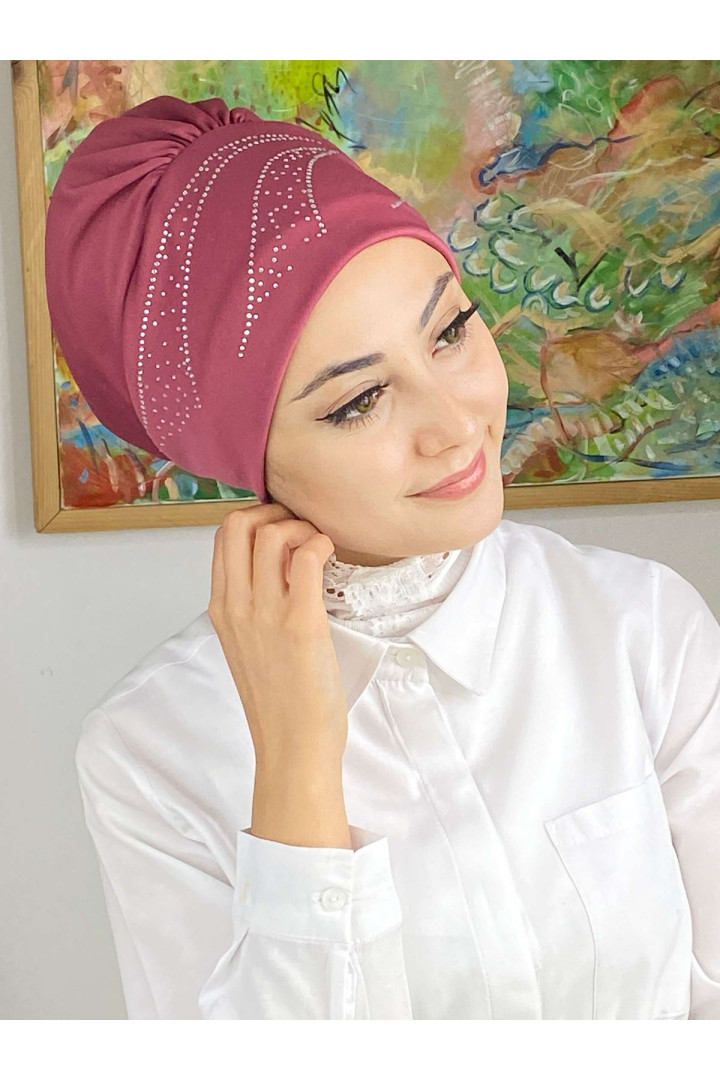 

Тюрбан женский Butik Ambar 102-NZL70522-102 розовый, 93-NZL70522-93