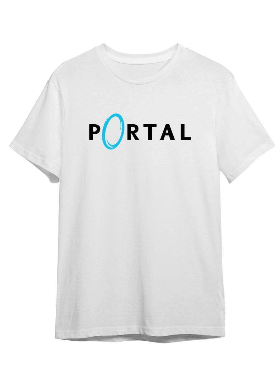 

Футболка унисекс СувенирShop Portal/Портал/Головоломка 12 белая 5XL, "Portal/Портал/Головоломка" 12