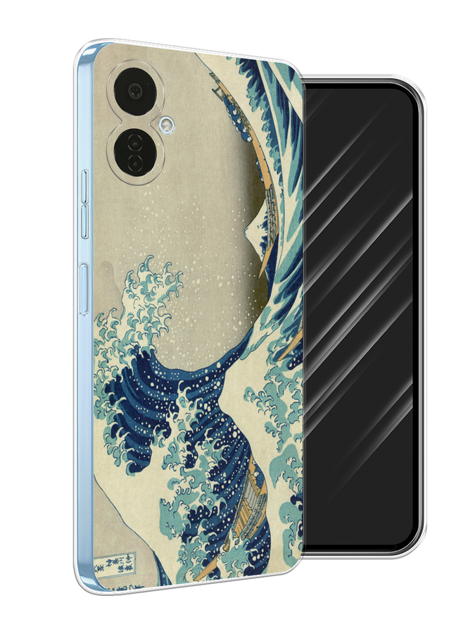 

Чехол Awog на Tecno Camon 19 Neo "Большая волна в Канагаве", Разноцветный, 302350-9