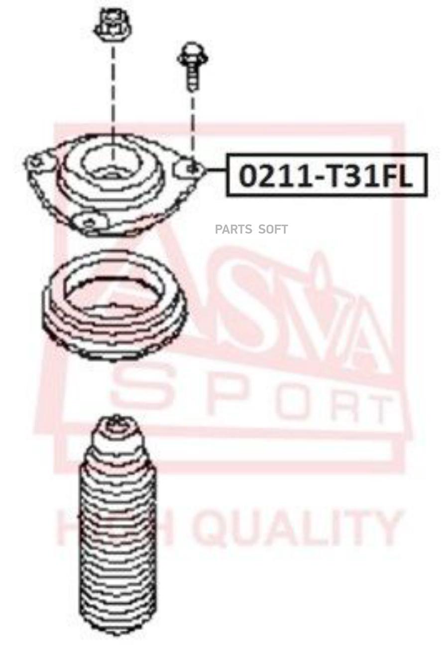 

ASVA 0211-T31FL Опора амортизатора () 1шт