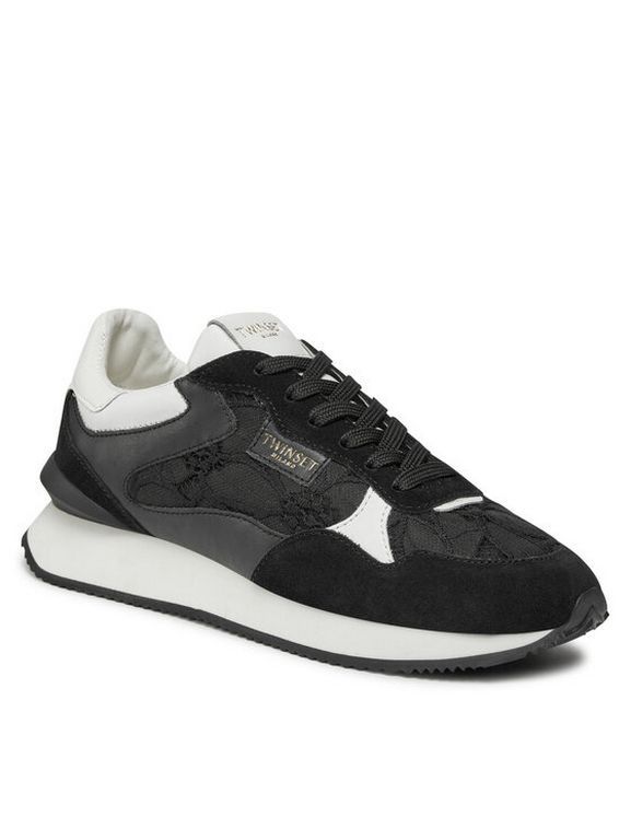 

Кроссовки женские Twinset Milano 241TCP072 черные 36 EU, Черный, 241TCP072
