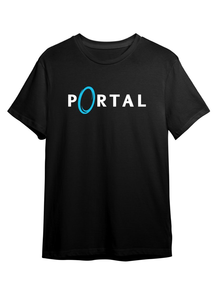 

Футболка унисекс СувенирShop Portal/Портал/Головоломка 12 черная 4XL, "Portal/Портал/Головоломка" 12