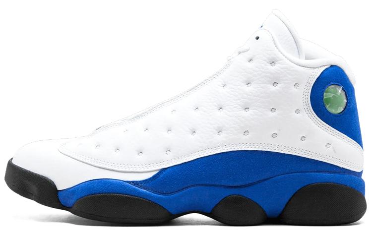 

Кроссовки унисекс Jordan Air Jordan 13 Retro White Hyper Royal Black белые 44 EU, Белый, Air Jordan 13 Retro White Hyper Royal Black