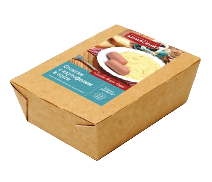 

Сосиски с картофелем Мясокомбинат Ангарский 250 г