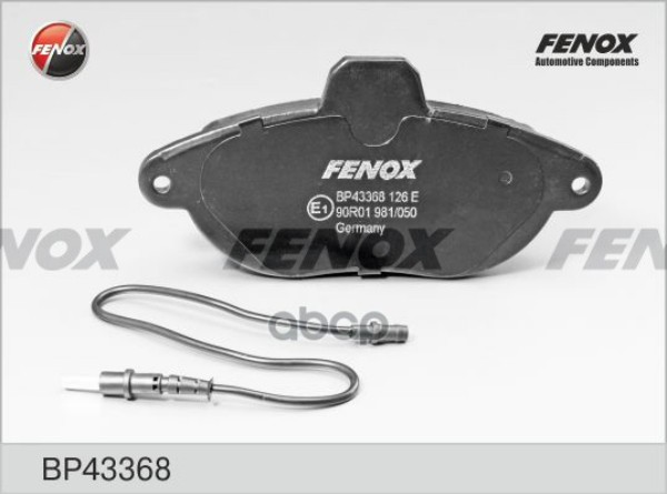 

Тормозные колодки FENOX передние BP43368