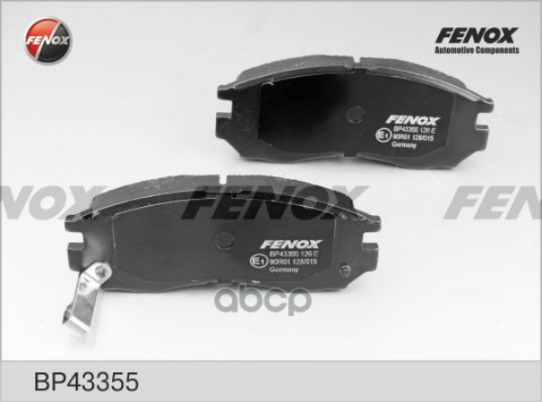 

Тормозные колодки FENOX передние BP43355