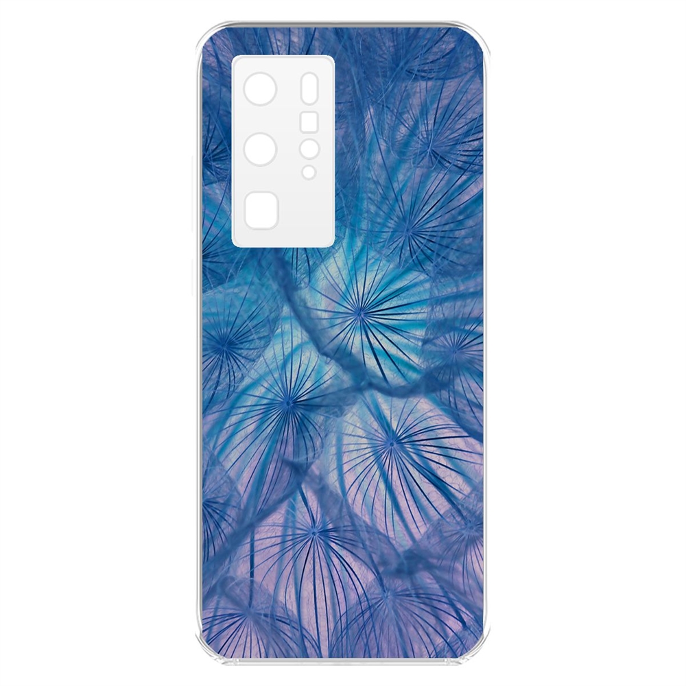 

Чехол-накладка Krutoff Clear Case Синий одуванчик для Huawei P40 Pro