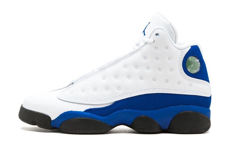 

Кроссовки унисекс Jordan Air Jordan 13 Retro White Hyper Royal Black GS белые 36 EU, Белый, Air Jordan 13 Retro White Hyper Royal Black GS