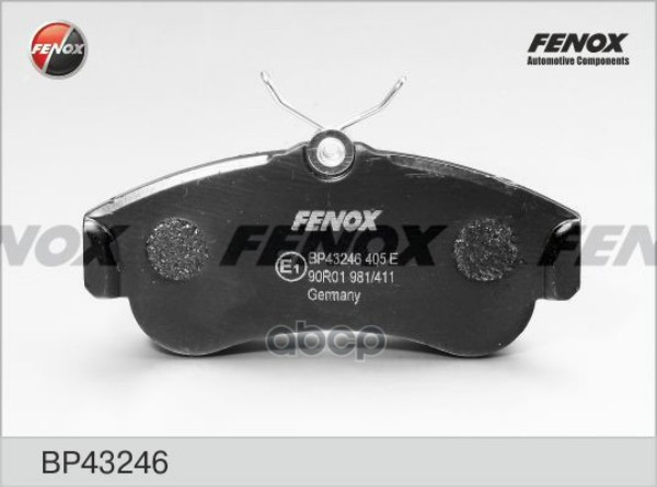 

Тормозные колодки FENOX передние BP43246