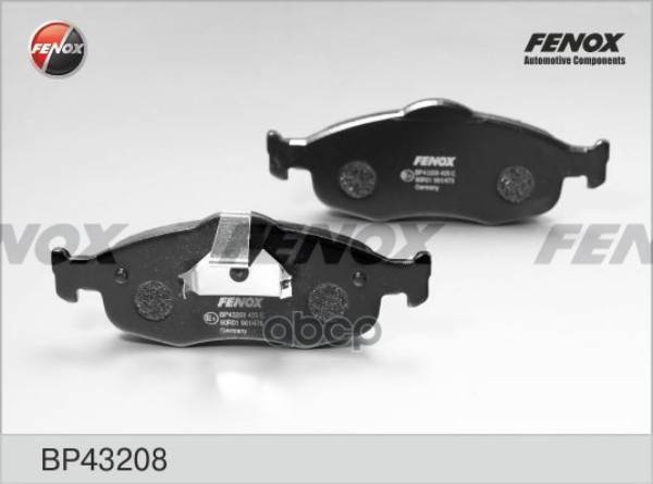 

Тормозные колодки FENOX передние BP43208