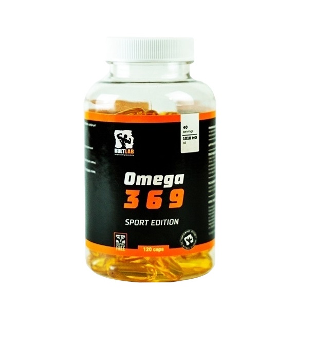

Омега 3 6 9, 120 капс (Рыбий жир) Kultlab Omega 3-6-9, Omega 3-6-9