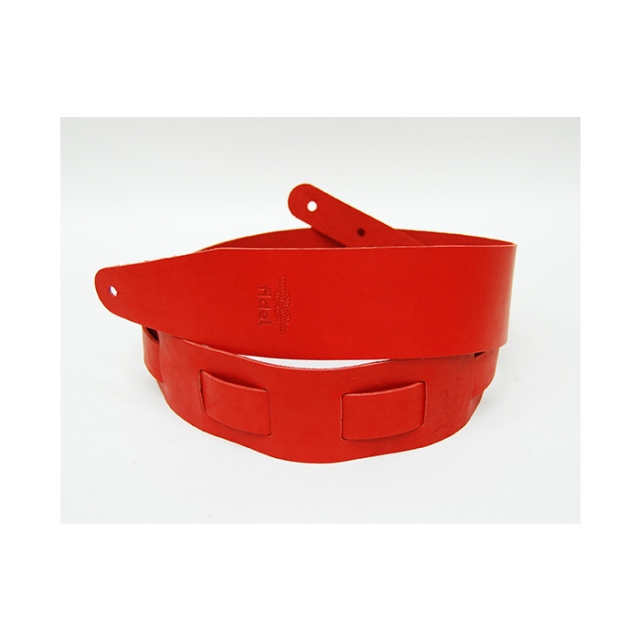 

FL50033L Leather Ремень для гитары, кожаный, красный, Fidel, FL50033L