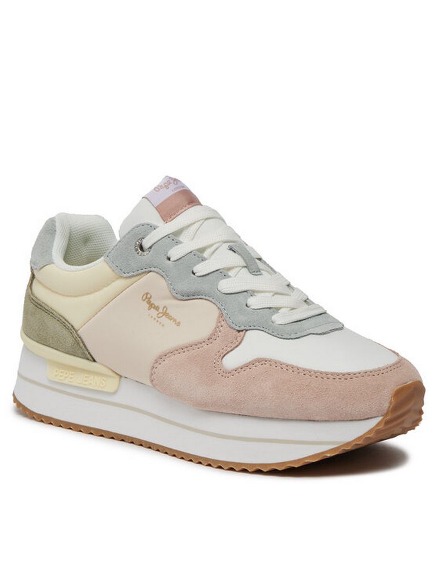

Кроссовки женские Pepe Jeans Rusper Jelly PLS40003 бежевые 40 EU, Бежевый, Rusper Jelly PLS40003