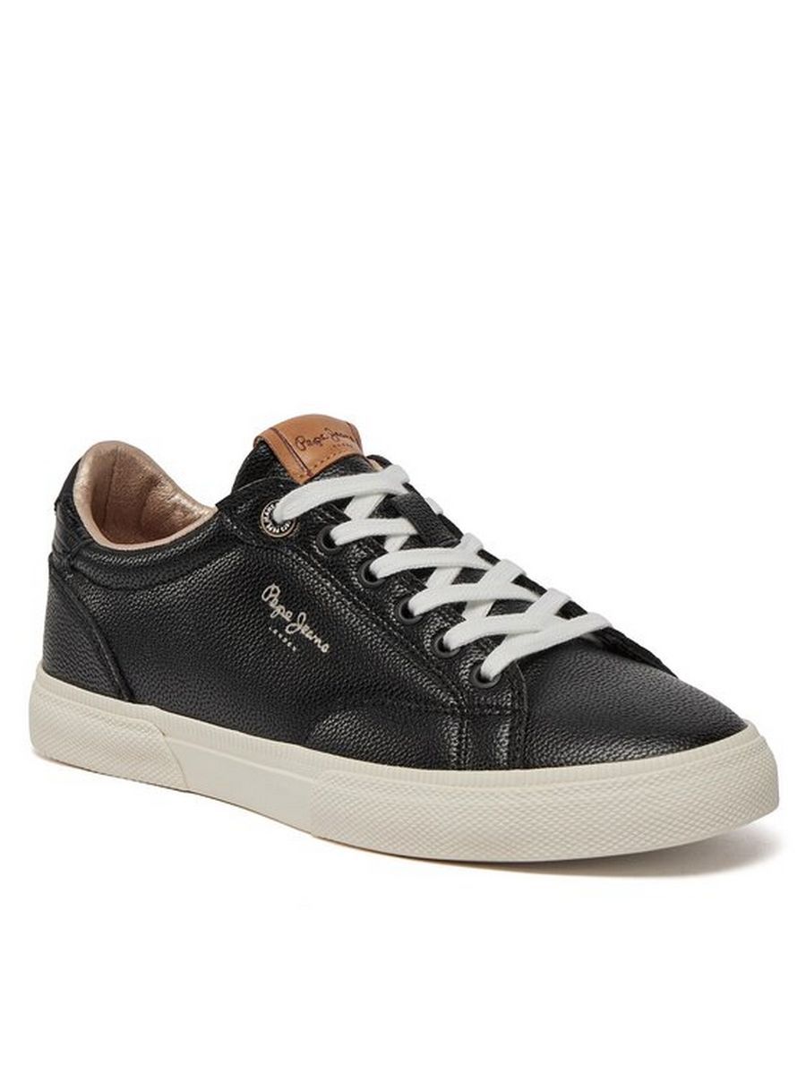 

Кеды женские Pepe Jeans Kenton Street W PLS31561 черные 36 EU, Черный, Kenton Street W PLS31561