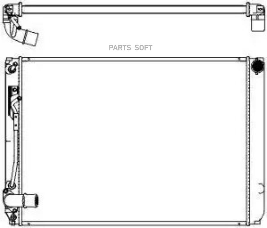 

Радиатор основной SAKURA 34618512