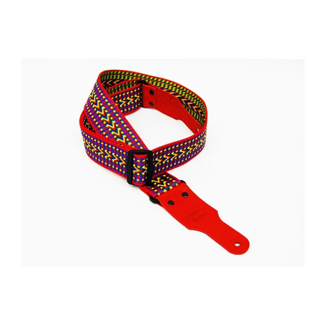 

FL9027CS Cotton Strong Ремень для гитары, хлопок, орнамент, Fidel, Желтый;красный;синий, FL9027CS