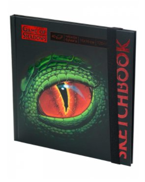 Скетчбук Миленд 40л 160х160 Eye of Dragon