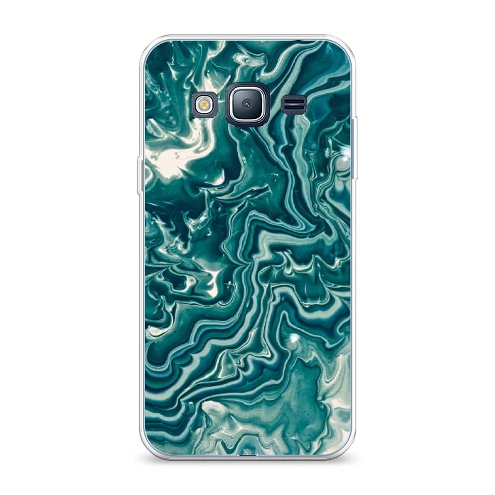 

Чехол Awog на Samsung Galaxy J3 2016 / Самсунг J3 2016 "Минералы 4", Голубой, 22450-3