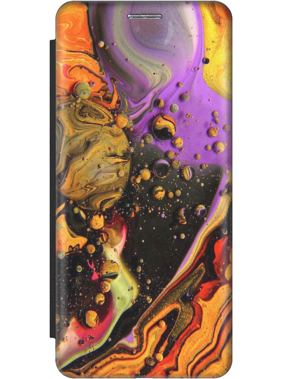 

Чехол на Infinix Smart 7/Tecno Spark Go 2023/Pop 7 Pro "Разноцветные капли" черный, Желтый;оранжевый, 158863