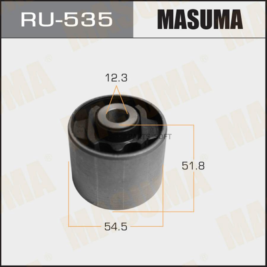 

Сайлентблок Nissan Almera Classic 06> Masuma RU535