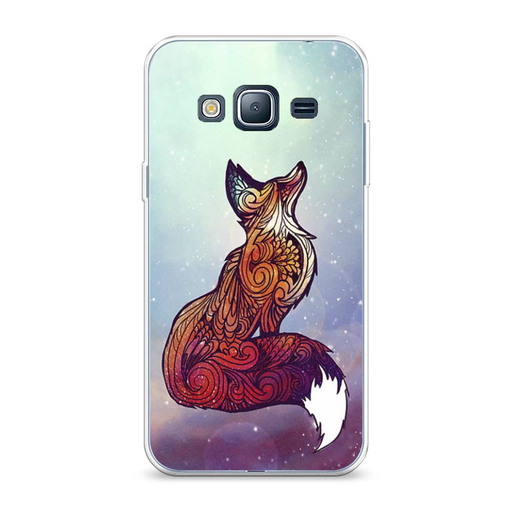 

Чехол Awog на Samsung Galaxy J3 2016 / Самсунг J3 2016 "Лиса 1", Голубой;фиолетовый, 22450-1