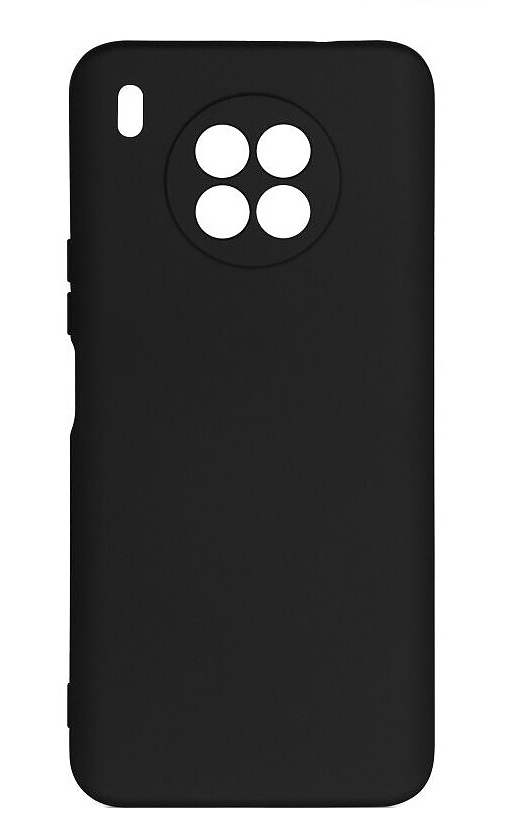

Чехол-накладка BoraSCO Microfiber Case для Honor 50 Lite black, Черный