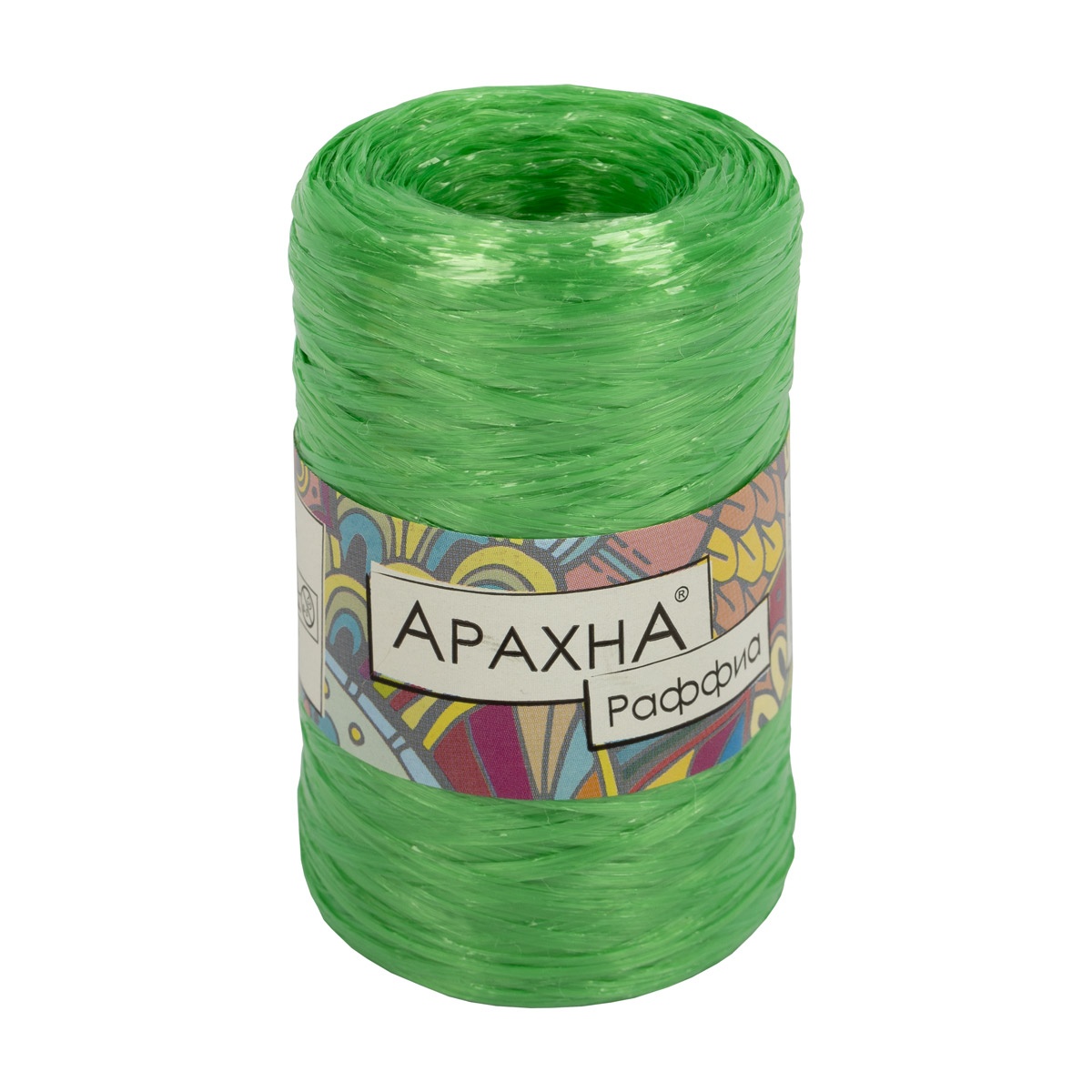

Пряжа ARACHNA Raffia, 5х50 г+/-10 г, 200 м+/-12 м, №21 салатовый, Зеленый, Raffia