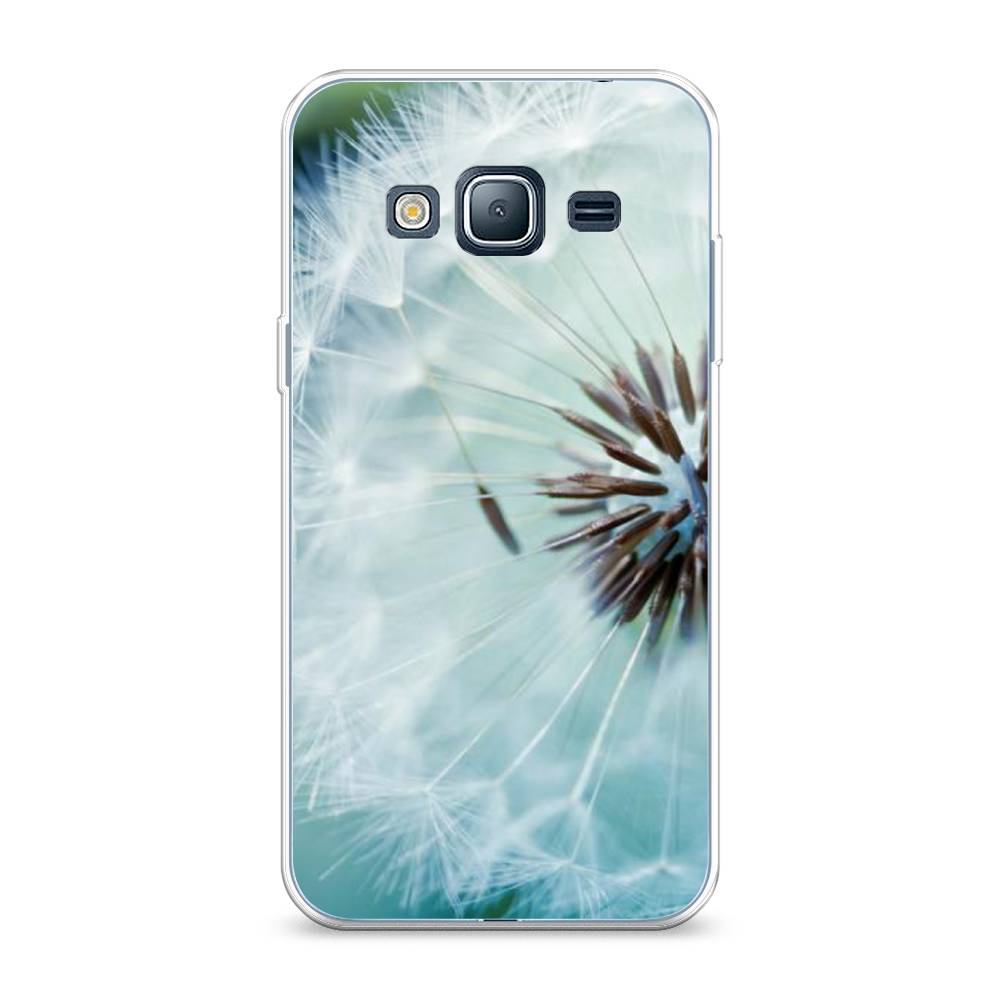 

Чехол Awog на Samsung Galaxy J3 2016 / Самсунг J3 2016 "Пух одуванчика", Серебристый;серый, 22450-4