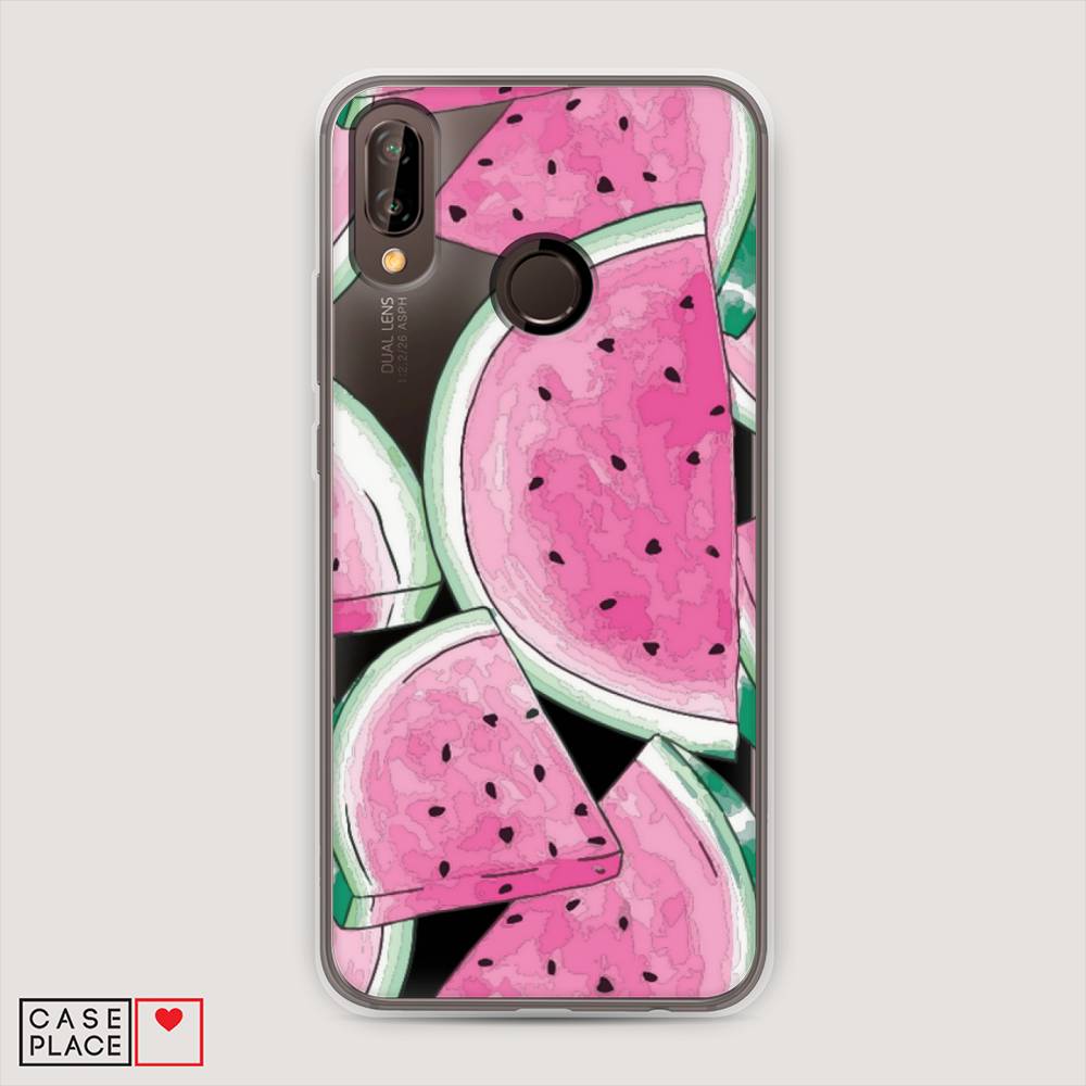 

Чехол Awog "Акварельные арбузы" для Huawei Nova 3