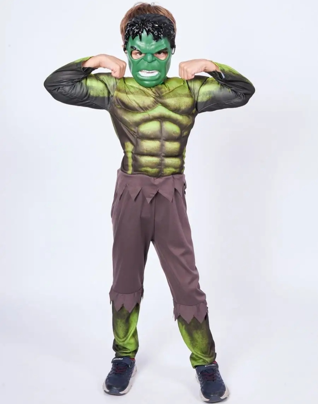 Карнавальный костюм SuperHero Халк, зеленый, 140 человек паук халк и железный человек тройная угроза