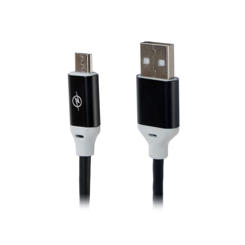 

Кабель USB, micro USB-USB NoBrand 1 м черный